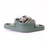 Single PGN pillow block bearing with angled view of insert bearing.